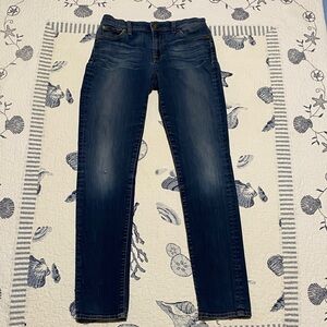 7 For All ManKind “Roxanne” Dark Blue Slim-Straight Jeans. Size 27.